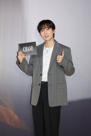 SHINee's Min-ho during online press conference for first EP 'CHASE'