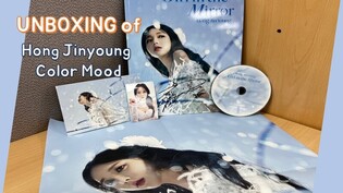 UNBOXING of Hong Jin-young's latest mini album 'Color Mood'