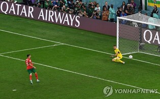 [월드컵] 가장 대담한 슛…마드리드 출신 하키미, 파넨카로 스페인 격침