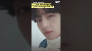 BTS V turns into European gentleman in photo book/ Passes bills on scrapping 'Korean age'