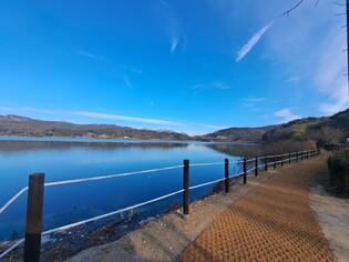 아산 염치저수지 수변 5㎞ 단절 없이 산책한다