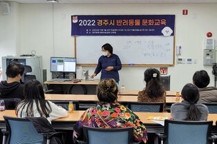 경주시동물보호센터 구조 동물 42% 새 보호자 만나