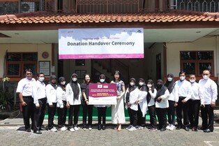 대웅제약, 인도네시아 발달장애인 교육기관에 물품 지원