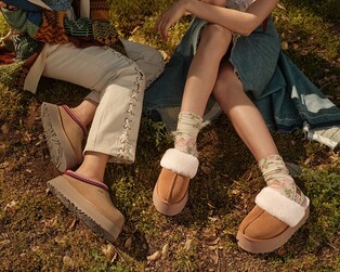 "머리부터 발끝까지 양털로"…군밤모자·어그부츠 인기