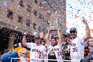 삼성전자, 월드시리즈 우승 휴스턴 홈구장에 사이니지 설치한다
