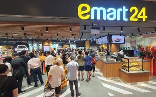 Emart24 opens 1st store in Singapore
