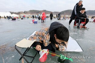 'Silver Fairy' met in three years ...Inje smelt festival during intense cold