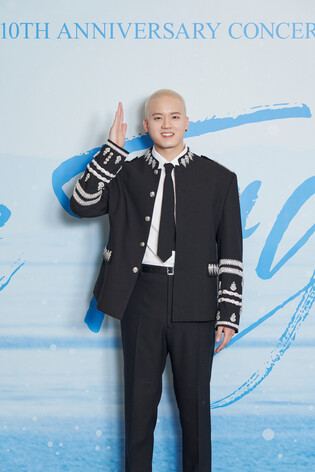 Individual photos of BTOB members during press conference for '2022 BTOB TIME Be Together' concert