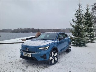 [시승기] 눈오는 스웨덴서 원페달 드라이빙…볼보 C40 리차지