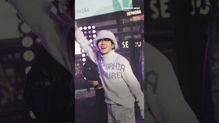 J-Hope performed on ABC's New Year's Eve special show