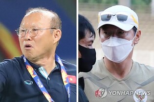 한국인 감독 3명 모두 미쓰비시컵 4강행…박항서-신태용 격돌