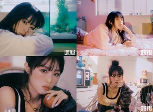 Choi Yena drops concept photos for her upcoming new album 'Love War'
