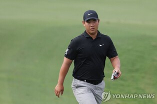 '이글 2개 8언더파' 김주형, PGA 투어 새해 첫 대회 1R 단독 4위