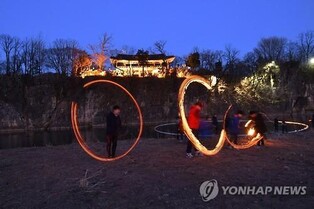삼척정월대보름제, 3년 만에 대면 행사로 '휘영청'