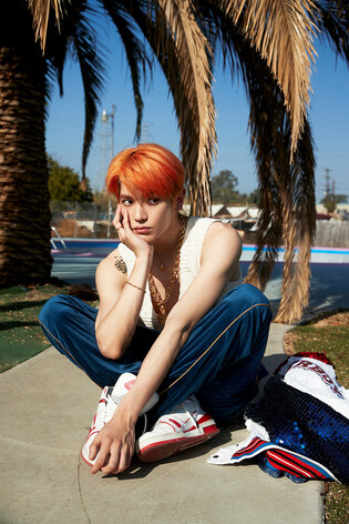 Teaser image of NCT127's Doyoung, Taeyong, Johnny for 4th repackage album 'Ay-Yo' drops