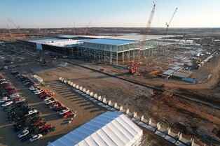 (Yonhap Feature) Construction in full swing for joint mega U.S. EV battery plants as SK eyes global top spot