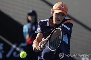 권순우, 호주오픈 테니스 1회전서 탈락…116위 유뱅크스에 덜미