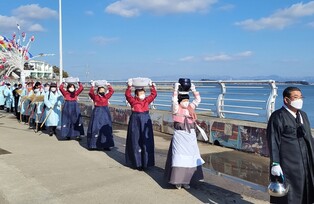 설 연휴 태안 안면도서 '황도 붕기 풍어제' 열려