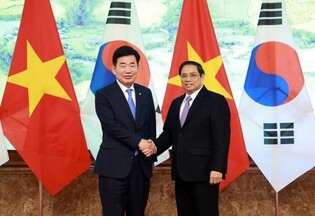 S. Korean parliamentary leader meets Vietnamese PM