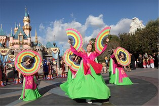 미국 LA 디즈니랜드서 설맞이 한국 전통 공연 열린다