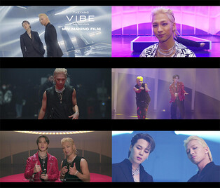Taeyang unveils M/V making film for 'VIBE'