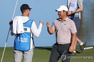 김주형, PGA 투어 아메리칸 익스프레스 3R 5위…선두와 5타 차
