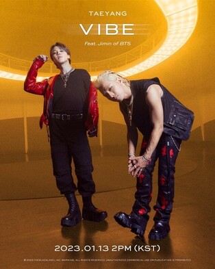 Taeyang and Jimin’s ‘VIBE’ ranks 76th on Billboard Single... All BTS members enter ‘Hot 100’