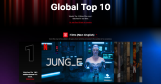 'Jung_E' debuts at No. 1 on Netflix's non-English film chart