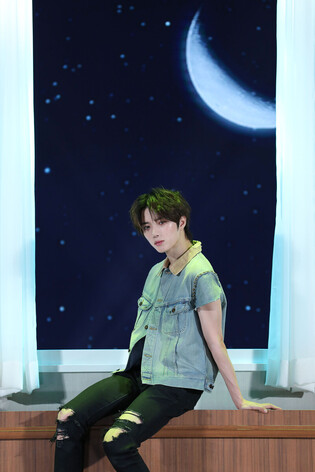 TXT Beomgyu at media showcase of 5th mini album 'TEMPTATION'