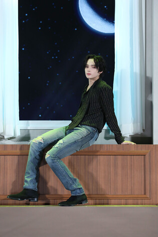 TXT Huening Kai at media showcase of 5th mini album 'TEMPTATION'