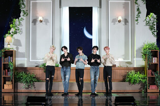 TXT at media showcase of 5th mini album 'TEMPTATION'