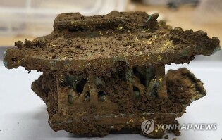 제주 고려시대 절터서 '금동다층소탑' 등 유물 발견
