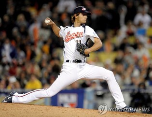 일본 언론 "WBC 야구 한일전 선발 투수에 다르빗슈 유력"