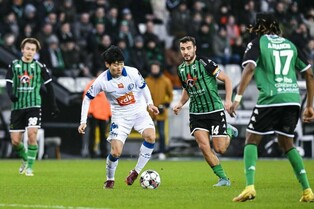 '벨기에 한일전' 홍현석의 헨트, 우에다 골 넣은 세르클러에 져