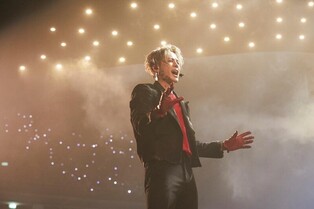 Jackson Wang performs at Lollapalooza in Mumbai