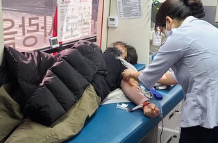 서울동부혈액원, 동두천서 헌혈…8일부터 온누리상품권 지급