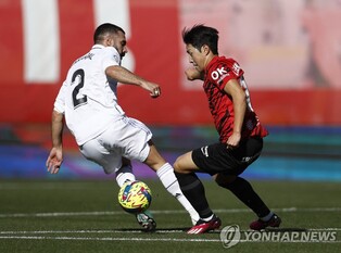 '이강인 78분' 마요르카, 3년 4개월만에 레알 마드리드 1-0 제압