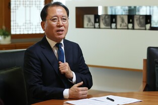 [일문일답] 국립중앙박물관장 "올해 광개토대왕비 탁본, 전시할 것"
