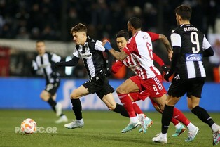 '황인범 풀타임' 올림피아코스, PAOK와 0-0 무승부