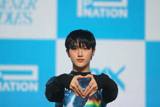 Individual photos of TNX from media showcase of 2nd mini album 'Love Never Dies'