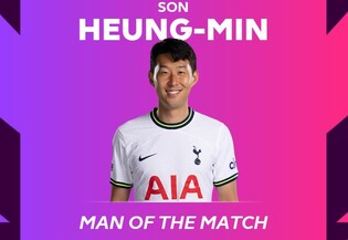 손흥민, 교체 투입 4분 만에 득점포…7∼8점대 평점·MOM 선정(종합)