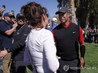 마지막 날 2타 잃은 우즈, PGA 투어 제네시스 대회 40위권