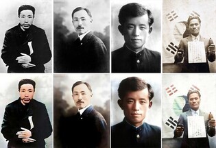 [Moment to Focus] Black-and-white photos of independence fighters restored to color