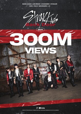 Stray Kids’ ‘Back Door’ MV hits 300 million views