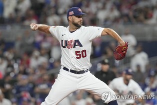 [WBC] 은퇴 시즌에 미국 결승 이끈 불혹의 투수 웨인라이트