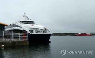 "강원도에서 울릉도 가세요" 여객선 운항 24일 재개