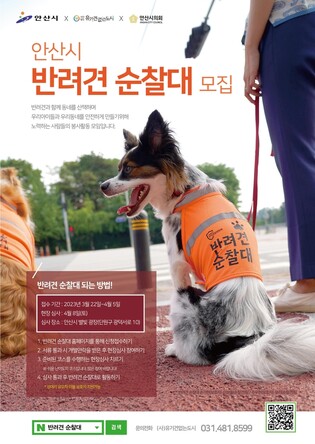 산책하며 마을도 지킨다…안산서도 '반려견 순찰대' 운영