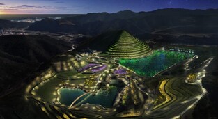 동해 무릉별유천지 야간에도 '반짝반짝'…야간경관 도입