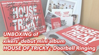 Unboxing of xikers' debut album 'HOUSE OF TRICKY : Doorbell Ringing'