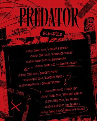 K-pop boy group Highlight's Lee Gi-Kwang to release first solo album 'Predator' on April 17